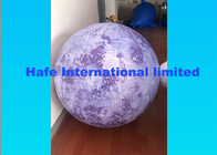 Moon Inflatable Advertising Balloon 2.2m , Custom Inflatable Balloons With LED Light