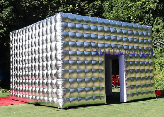 Led Light Inflatable Tent Inflatable Marquee Tents Inflatable Cube Party Nightclub Tent