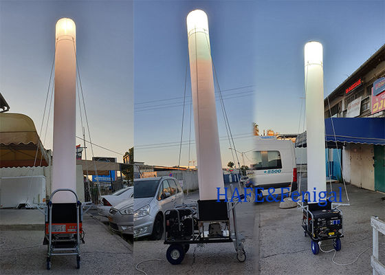 110 lm/W Efficient Rapid Deployment IP44 Rated Inflatable Light Tower for Outdoor and Emergency Lighting