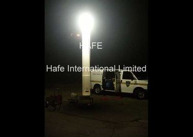 Security Lighting Inflatable Light Tower , HMI 1000W Inflatable Pillar Column Balloon