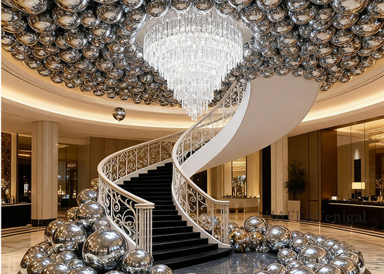 PVC Event Party Colorful Inflatable Mirror Balloons For Decoration