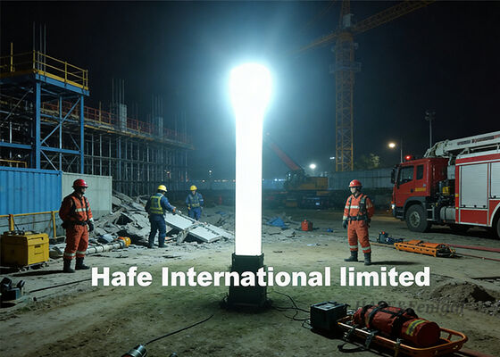Simple And Quick-Inflating 800W Lighting Tower Suitable For Nighttime Construction Sites Or Rescue Operations