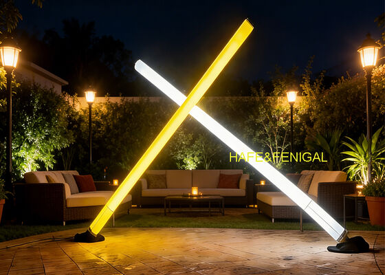 Dual-White Or RGBW LED Inflatable Tube Light For Hotel Or Restaurant Ambiance