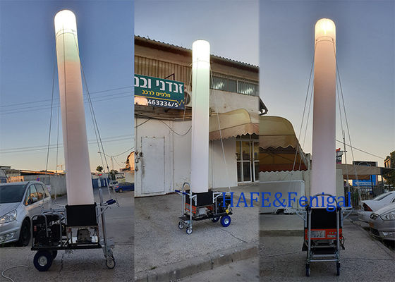 110 lm/W Efficient Rapid Deployment IP44 Rated Inflatable Light Tower for Outdoor and Emergency Lighting