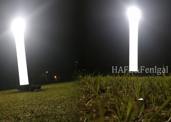 বহিরঙ্গন অ্যাপ্লিকেশনগুলির জন্য দ্রুত প্রসারণ এবং উচ্চ উজ্জ্বলতার সাথে নমনীয় শক্তি বিকল্পগুলি ইনফ্ল্যাটেবল লাইট টাওয়ার