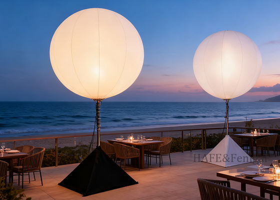 800W Inflatable LED Balloon Lights For Event Party Decoration And Lighting
