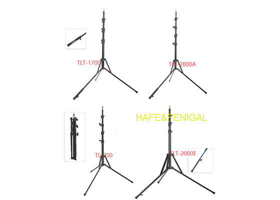 Aluminum Alloy Foldable Light Stand,2.5-4kg Capacity For Studio Or Outdoor Shooting