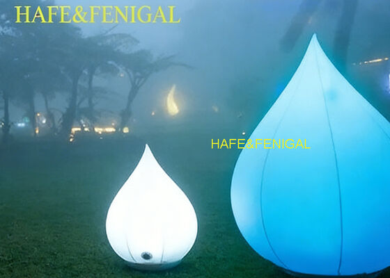 2.3 মিটার (7.5 ফুট) লম্বা লোটাস ইনফ্ল্যাটেবল 20W উচ্চ দক্ষতা RGBW LED বেলুন আলো