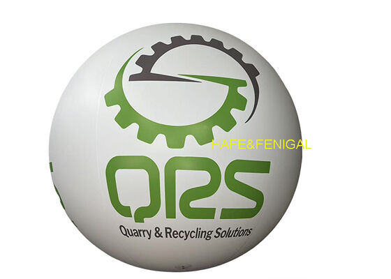 5 মি 16 ফুট কাস্টম মুদ্রিত পিভিসি ইনফ্ল্যাটেবল বিজ্ঞাপন বেলুন গোলাকার ব্র্যান্ডিং সমাধান