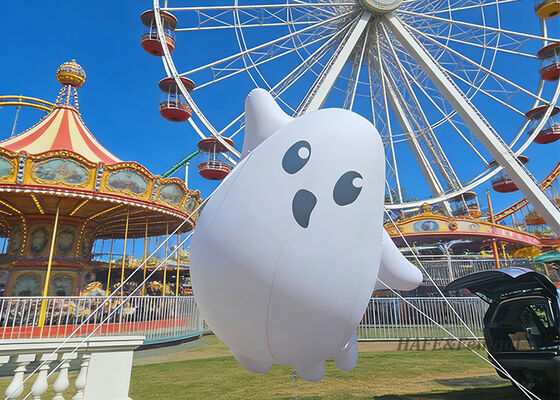 Custom Inflatable Ghost Balloons With Built-In Fans Are Suitable For Event Decoration