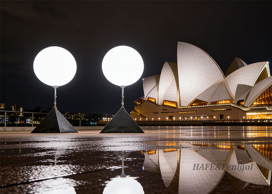 পার্ল 200W LED বেলুন লাইট, উচ্চতা 0.9m থেকে 1.6m ইভেন্ট আলো এবং সজ্জা জন্য উপযুক্ত