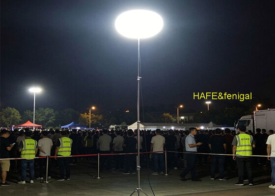 সান এলইডি১২০০ডিএপি বেলুন লাইটিং: ১২০০W উচ্চ আউটপুট, ১৮০,০০০ লুমেন, জরুরি উদ্ধারের জন্য ডিএমএক্স কন্ট্রোল