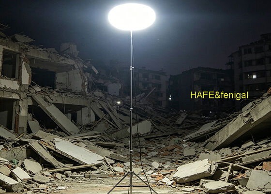 ৩৬০ ডিগ্রি ইউনিফর্ম আলোকসজ্জা সহ সান এপি সিরিজ বেলুন লাইট দুর্যোগের স্থানগুলির জন্য নমনীয় শক্তি সমাধান এবং নীরব অপারেশন