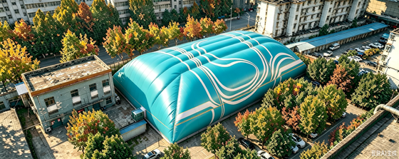 Inflatable Air Tent Weather Resistant and Durable Shelter Suitable for Various Outdoor Conditions Including Rain and Wind