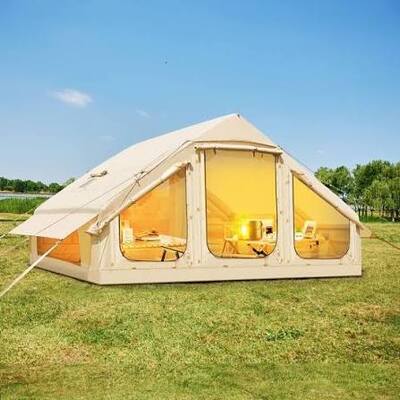 উচ্চ বায়ু প্রতিরোধের সঙ্গে টেকসই inflatable বায়ু তাঁবু, সহজ সেটআপ, এবং বহনযোগ্য নকশা বহিরঙ্গন ঘটনা জন্য