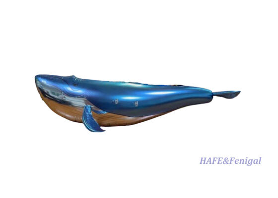 Gyro-Stabilized Flight Control এবং হালকা ওজনের PP + PA অ্যালুমিনিয়াম ফিল্ম সহ রিমোট-কন্ট্রোল্ড ফ্লাইং হোয়েল হিলিয়াম এয়ারশিপ